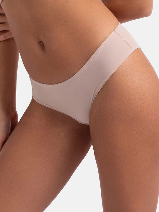Γυναικεία Slip 2Pack με Δαντέλα Rose/beige