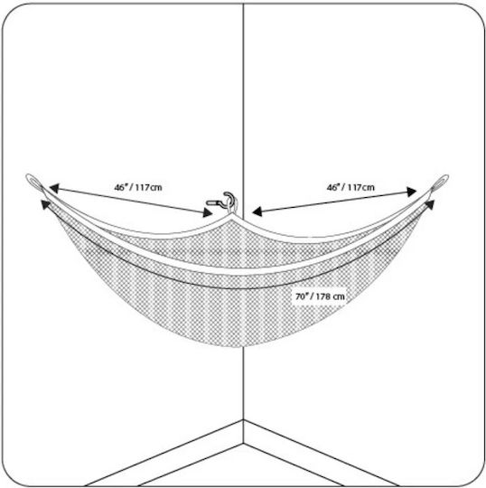 3sprouts Toy Hammock Beige