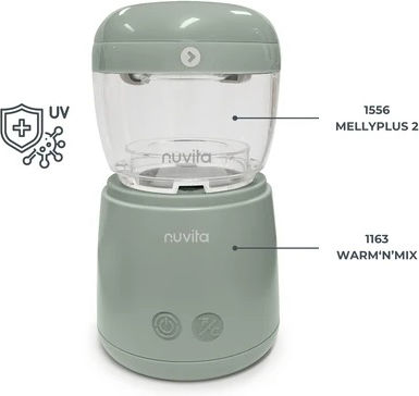 Nuvita Babyflaschenwärmer Mit Sterilisationsfunktion