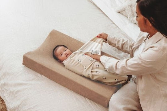Meyco Iarna Sac de dormit pătură Swaddle Sand