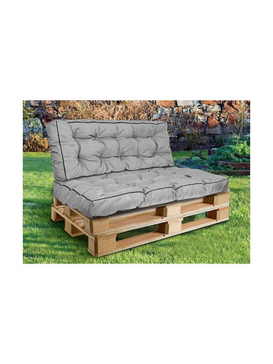 AIO Factory Pernă Waterproof Pentru Bancă De Grădină Gri 120x80cm