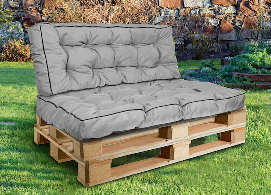 AIO Factory Für Sitzbank-Kissen Gartenstuhlkissen Grau 120x80cm AIO Factory Für Sitzbank-Kissen Gartenstuhlkissen Grau 120x80cm