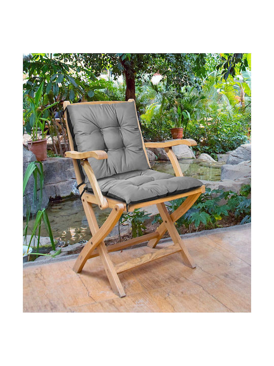 AIO Factory Waterproof Възглавница за Градински Стол Gray 42x42см.