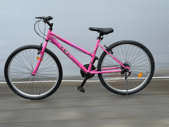 TEC Eros 26" Ροζ Mountain Bike με 21 Ταχύτητες