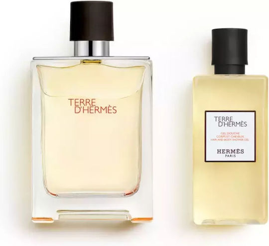 Hermes Terre D’hermès Мъжки Комплект с Лосион за тяло