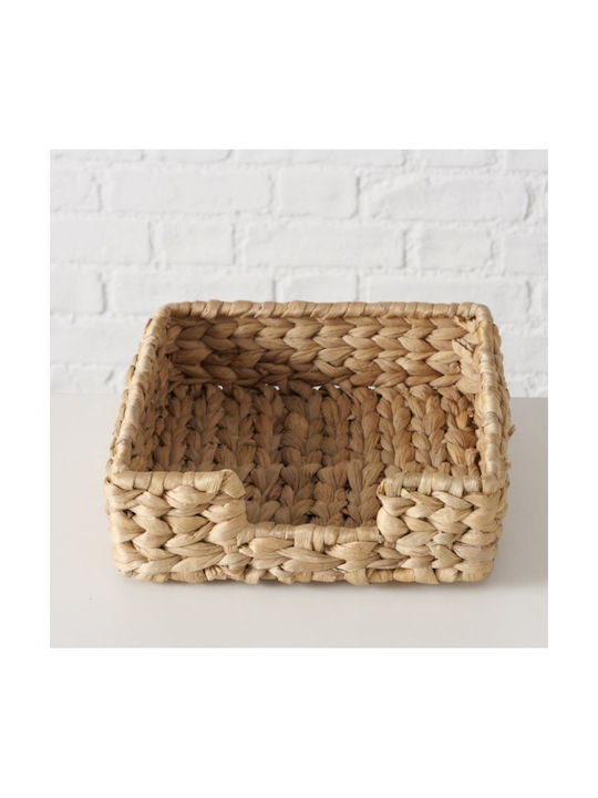 Boltze Wooden Napkin Holder Beige 22x22x7cm