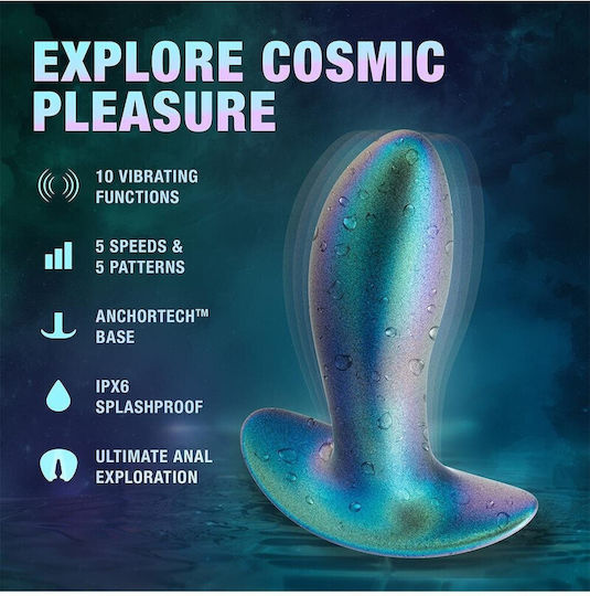 Blush Abenteuer Voyager Anal Plug mit Vibration Blau