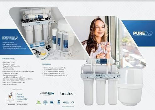 Osmofilter Σύστημα Αντίστροφης Όσμωσης 5 Σταδίων Osmofilter Σύστημα Αντίστροφης Όσμωσης 5 Σταδίων