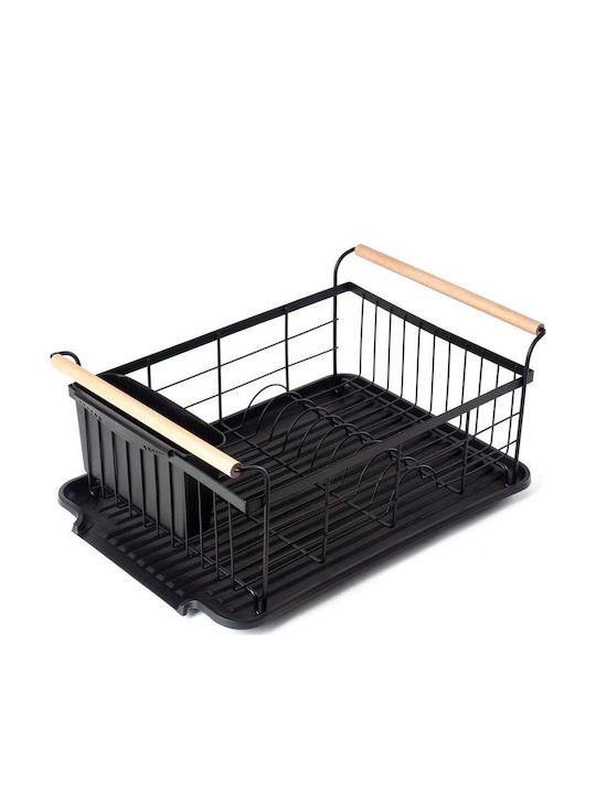 Vilde Sink Strainer Inox Black 42.5x29.5x19cm