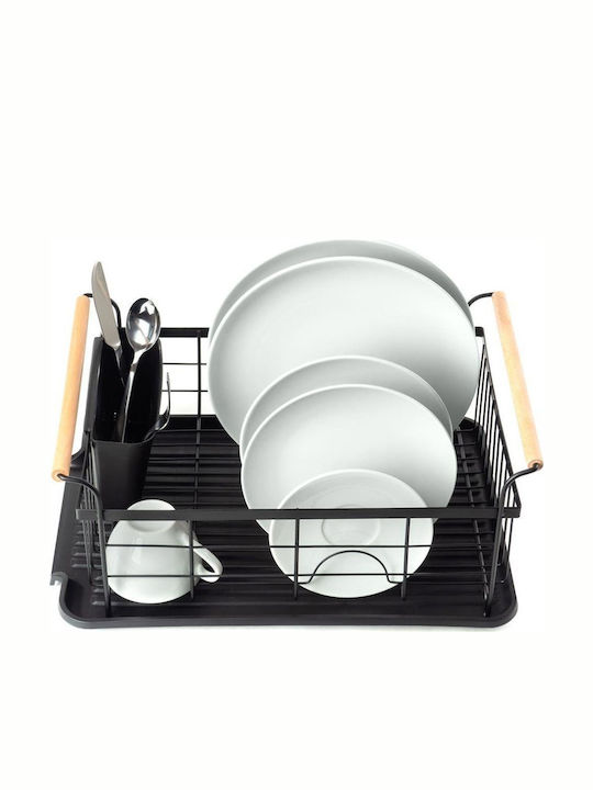 Vilde Sink Strainer Inox Black 42.5x29.5x19cm