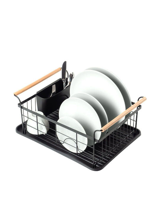 Vilde Sink Strainer Inox Black 42.5x29.5x19cm