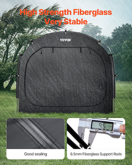 Spacious Waterproof Bicycle Storage Tent Vevor for 4 to 5 Bikes