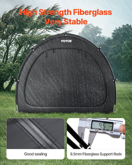 Wasserdichtes Fahrradzelt Fächerform Vevor 5+ Fahrräder