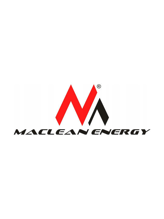 Maclean Energy Στεγανό Φωτιστικό Οροφής Εξωτερικού Χώρου με Ενσωματωμένο LED σε Λευκό Χρώμα MCE344W