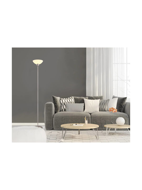 Globo Lighting Lampa de podea Argintiu