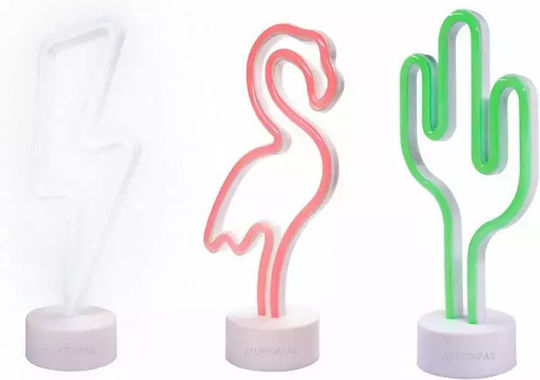 Muitomas Neon Dekoratives Tischlicht LED 27,5x14,5x4,3cm