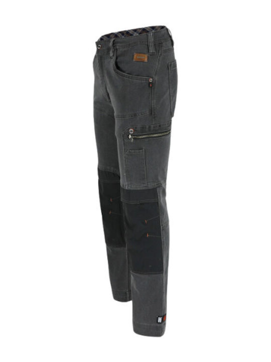 Herock Arbeitshose Jeans Grau Herock Arbeitshose Jeans Grau