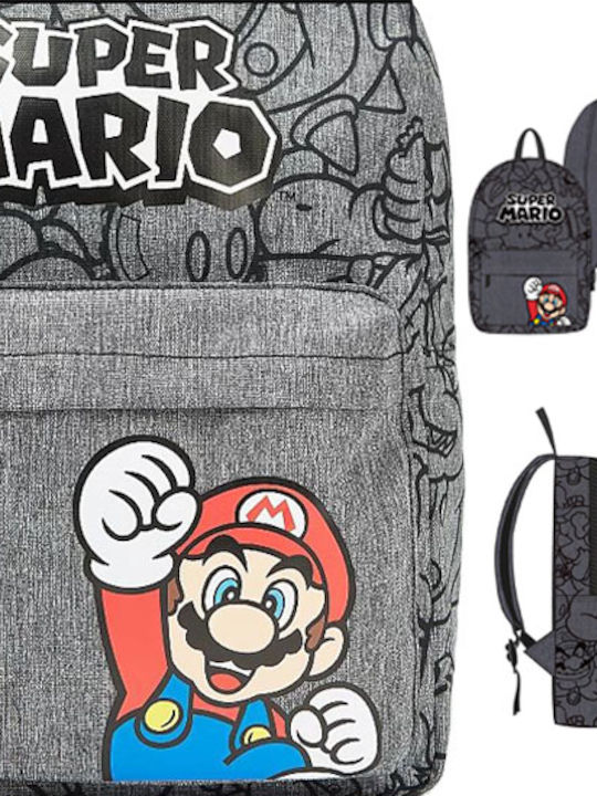 Difuzed Super Mario Ghiozdan De Spate Grădinița Multicolor
