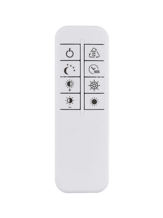 Globo Lighting Πλαφονιέρα Οροφής Γκρι