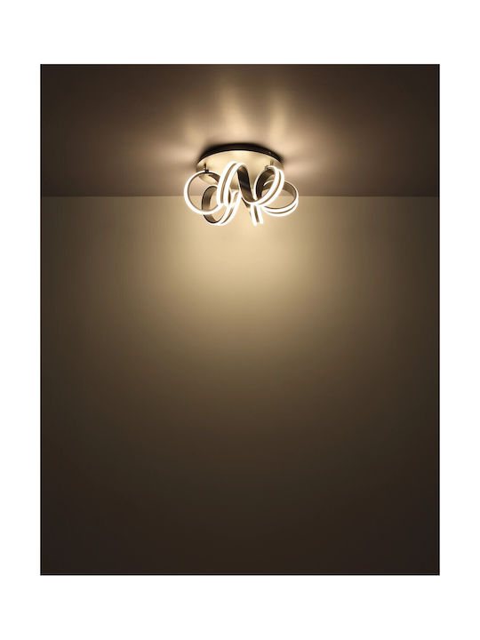 Globo Lighting Πλαφονιέρα Οροφής Γκρι