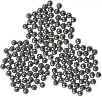 Laser Slingshot Package 100 Metal Balls 10 Mm 11.5 Cm A Handle Silver