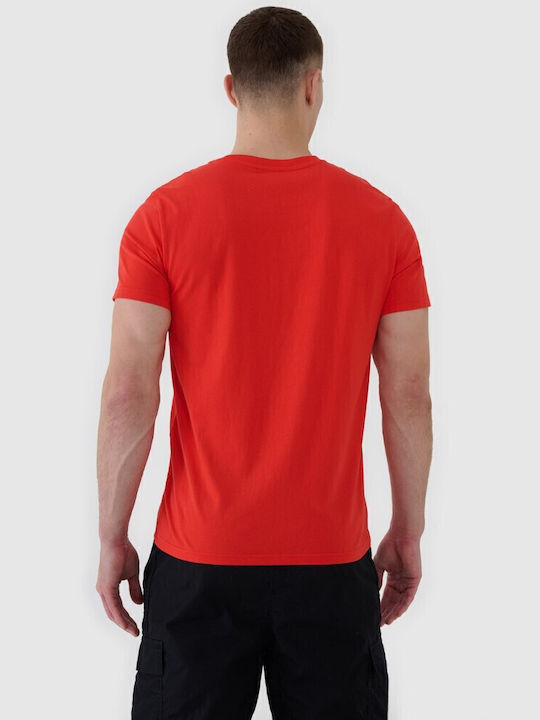 4F T-Shirt Rot
