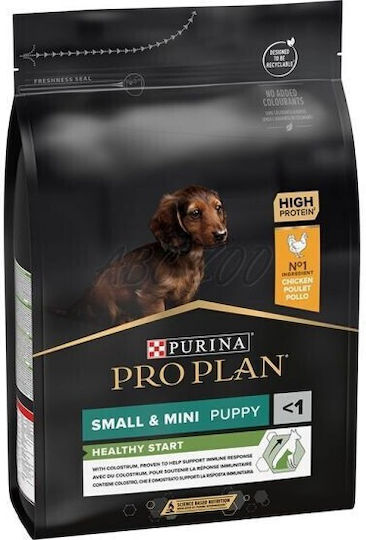 Pro Plan Small Mini Puppy 3kg Hrană Uscată pentru Căţei de Rase Mici