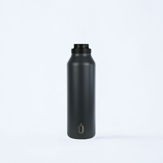 Runbott Μπουκάλι Θερμός Ανοξείδωτο BPA Free 600ml Ανθρακί