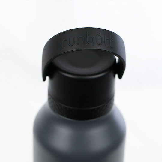 Runbott Μπουκάλι Θερμός Ανοξείδωτο BPA Free 600ml Ανθρακί