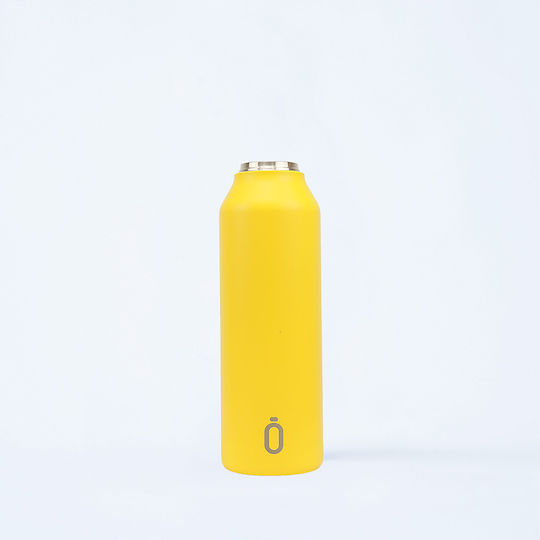 Runbott Sticlă Termos Oțel Inoxidabil Fără BPA 600ml Galben