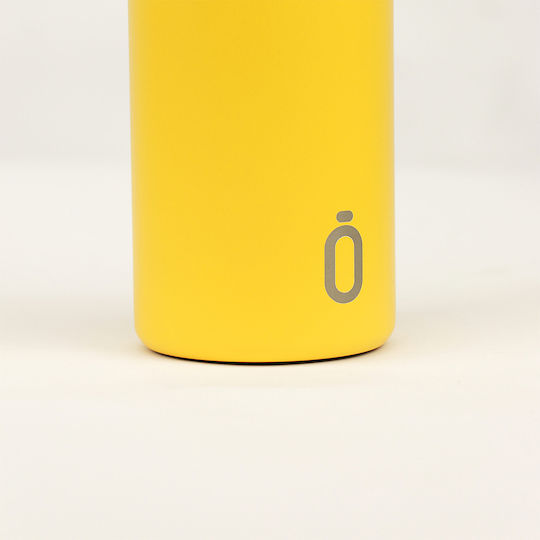 Runbott Sticlă Termos Oțel Inoxidabil Fără BPA 600ml Galben
