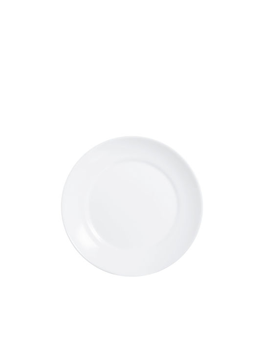 Luminarc Teller Wüste Glas Weiß mit Durchmesser 18cm
