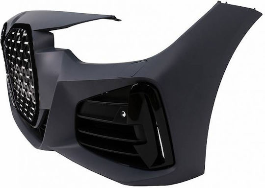 Front Bumper 3 F30/F31 11-19 G20 G80 M Look Black Chrome