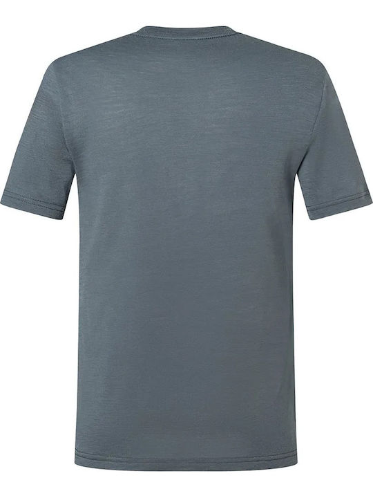 T-Shirt Turbulence Blau