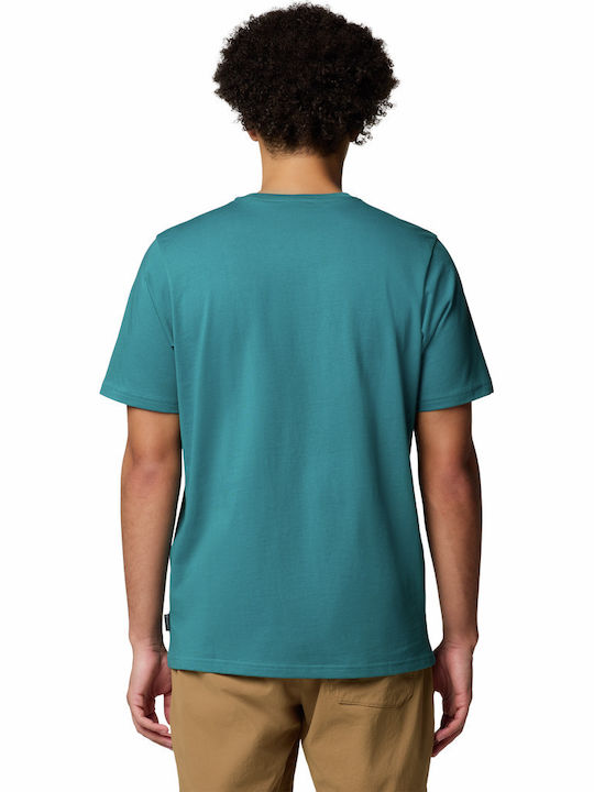 Columbia Explorers Canyon T-shirt Πετρόλ Columbia Explorers Canyon T-shirt Πετρόλ