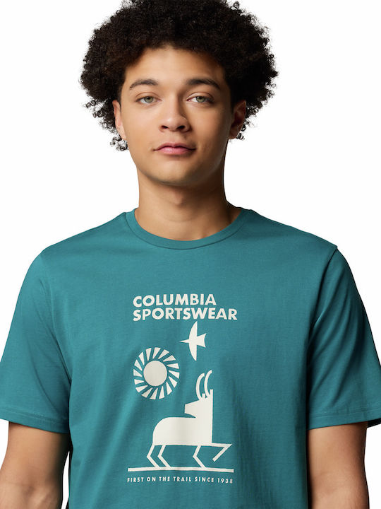Explorers Canyon T-Shirt Petrol Blue