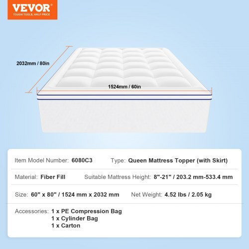 Vevor Covering Hotel 150x200cm. 1pcs