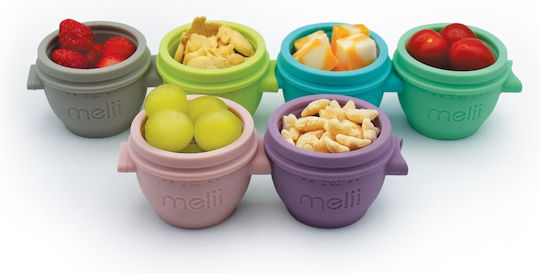 Melii Plastic Kids' Lunch Set 0.059lt Multicolour