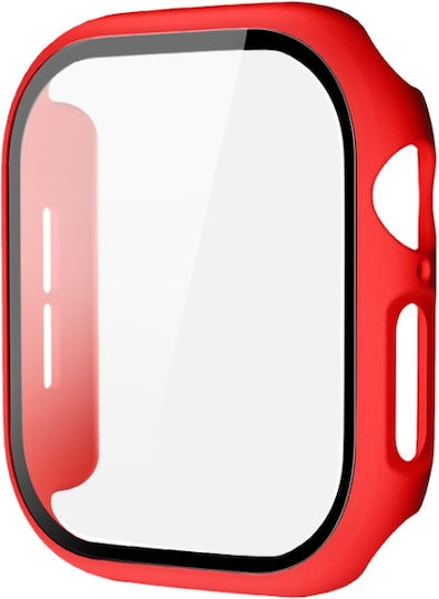 Apple Watch Series 10 46mm Imak Built-in Watch Case Film Red