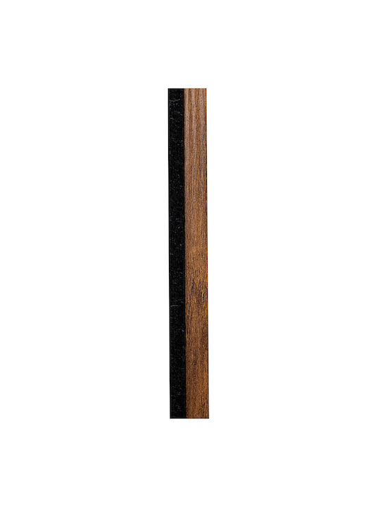 3D Πάνελ Τοίχου από MDF Βιδωτό / με Κόλλα A-s Colva Καφέ 60x60εκ.