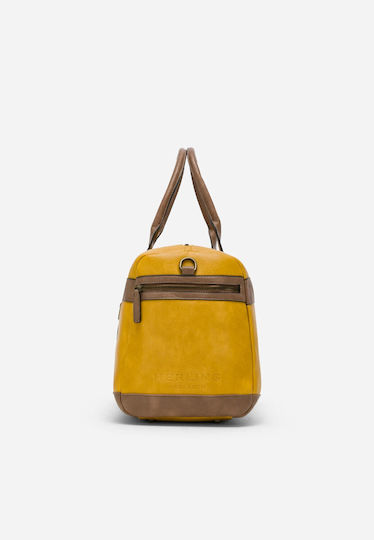 Herling Research Sack Voyage Yellow made of Artificial Leather