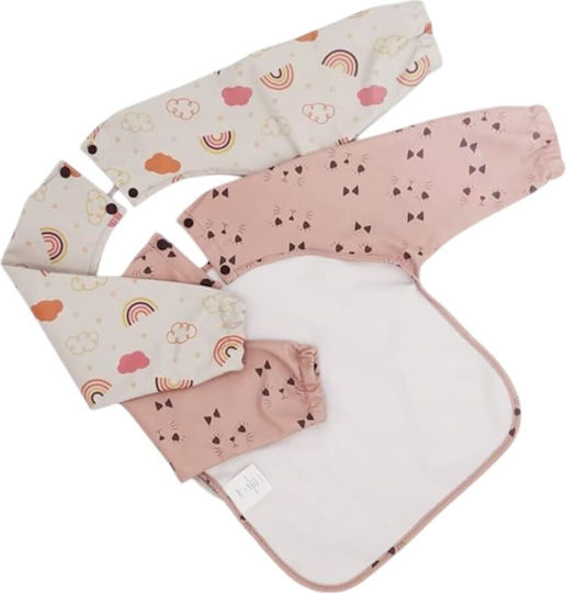 Queen Mother Pebbles Waterproof Coverall Fabric with Pocket & Sleeves Beige
