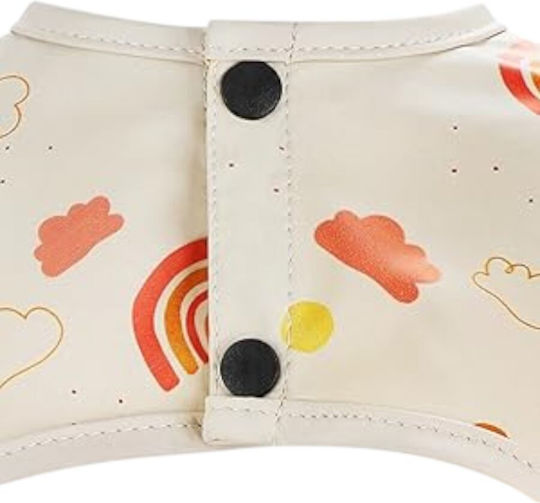 Queen Mother Pebbles Waterproof Coverall Fabric with Pocket & Sleeves Beige