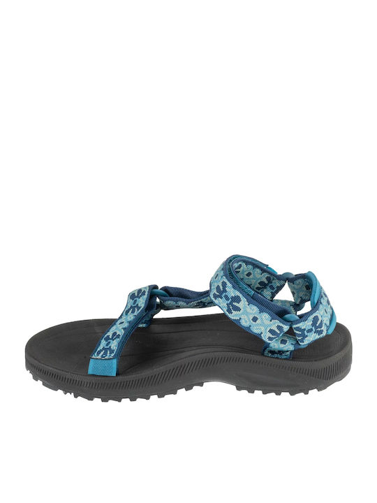 Women's Flat Sandals Sporty Blue
