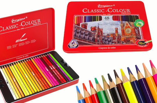 Lean Toys Set de creioane colorate 48buc Pachet de 1 ambalaje