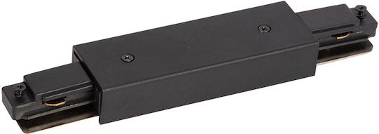 Gerader Verbinder Schwarze Schiene 1-Phasen + Zentrale Stromversorgung
