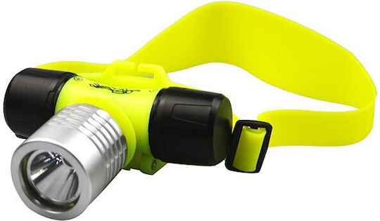 Diving Safety Lights LED Headlamp with Brightness 800lm for Depth up to 60m