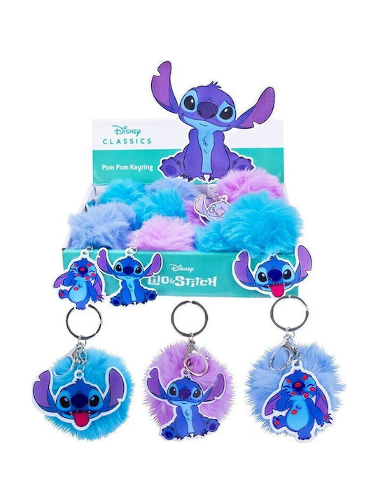 Stitch Pompom Keychain 7cm