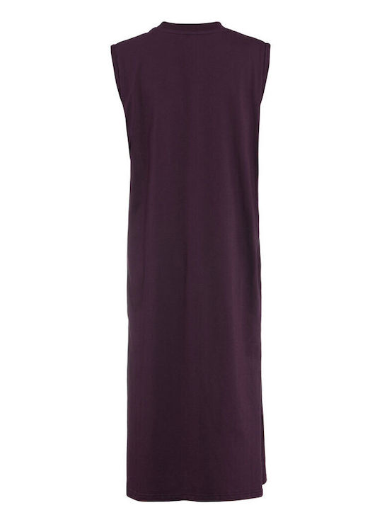 Summer Midi Dress Blackberry