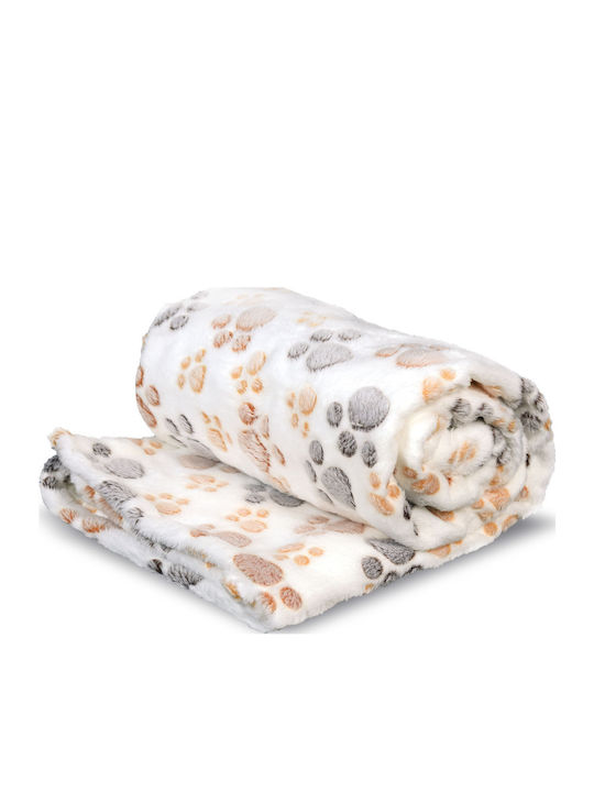 AIO Factory Blanket Dog White 100x70cm AIO Factory Blanket Dog White 100x70cm
